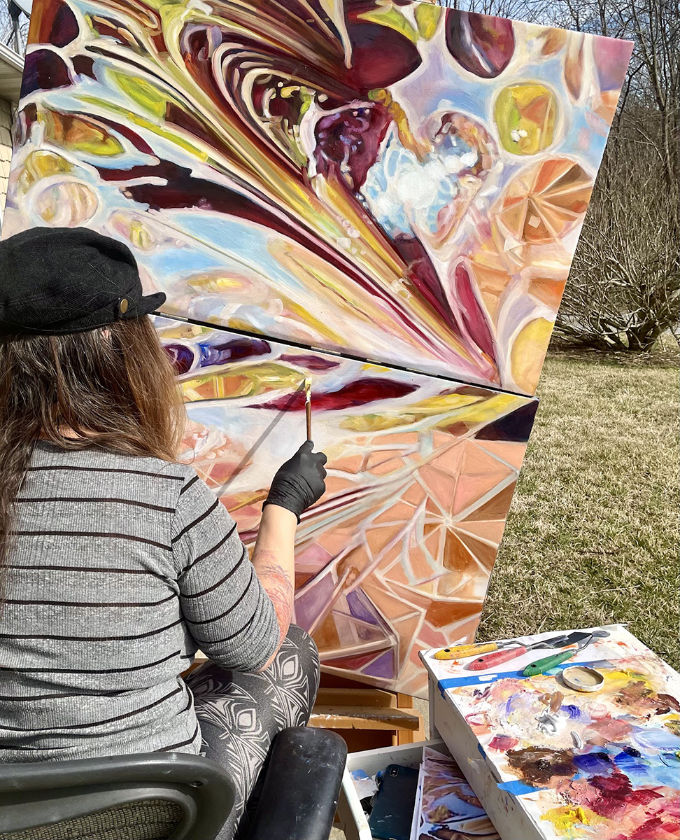 Michele Aitchison painting