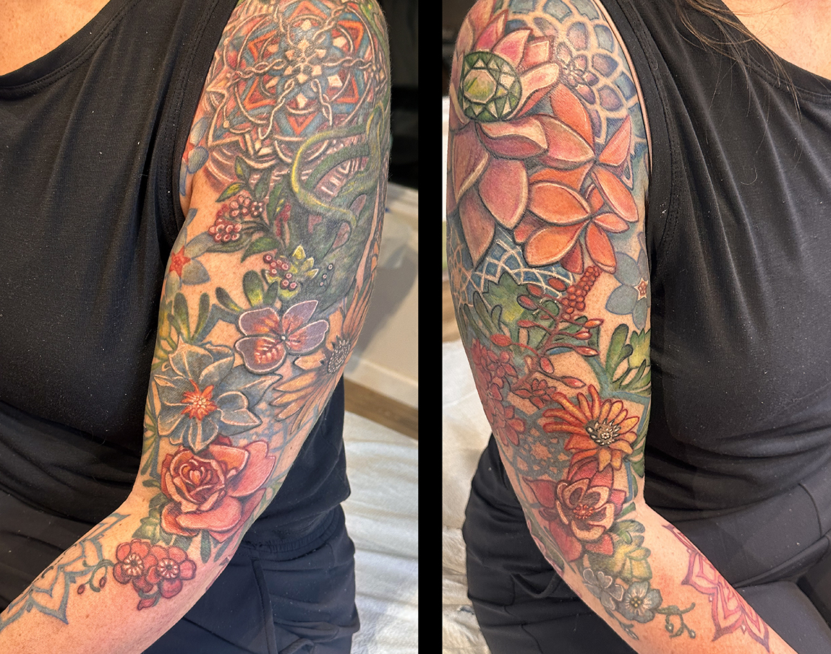 The Bloom Project — Jessica's shoulder caps by Michele Aitchison