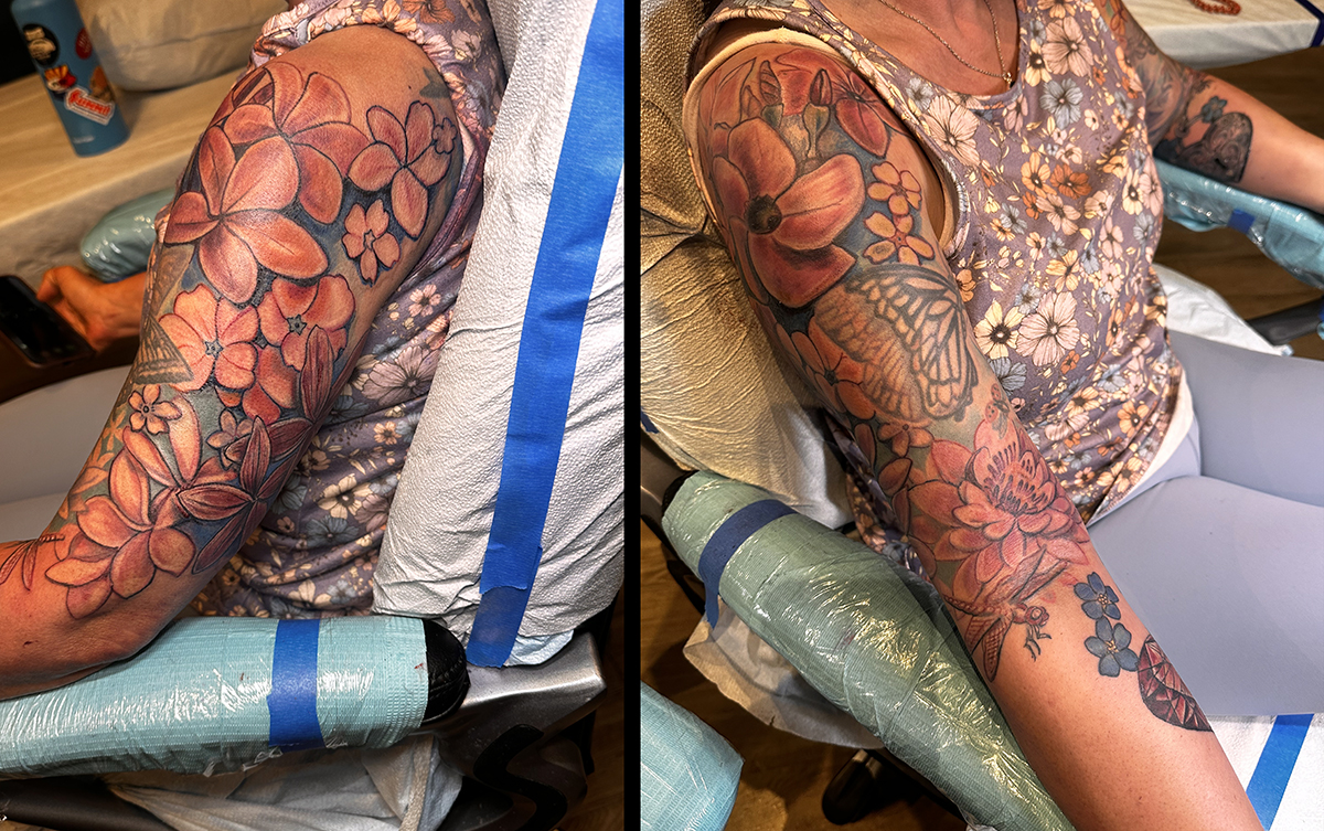 The Bloom Project — Monica's sleeve by Michele Aitchison
