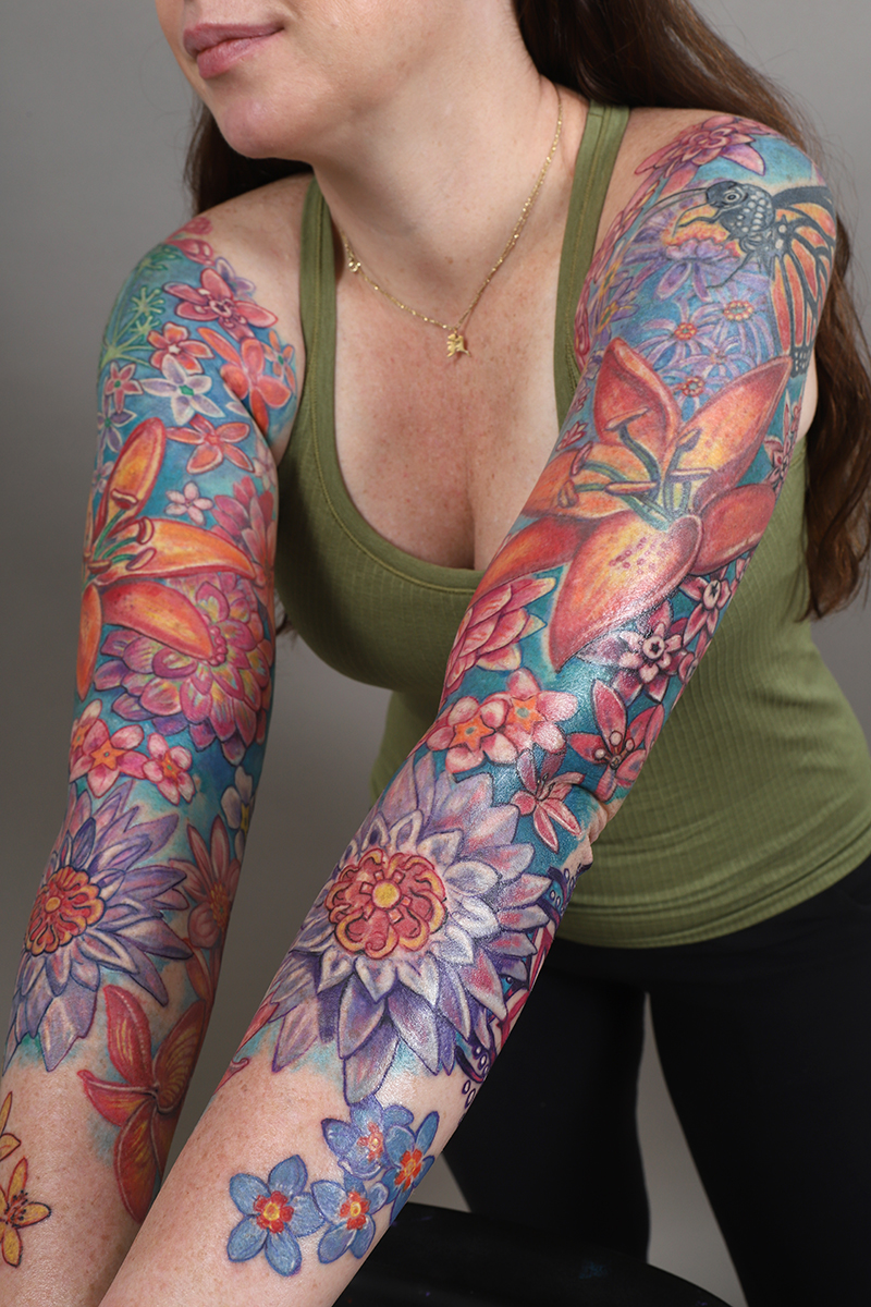 Body set tattoo by Michele Aitchison