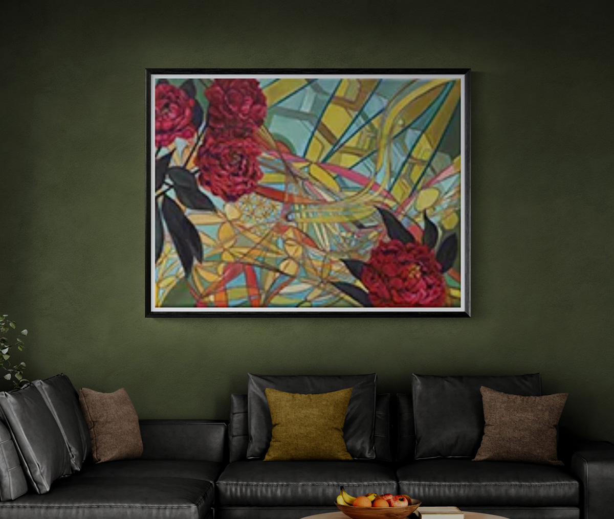 Commission painting by Michele Aitchison