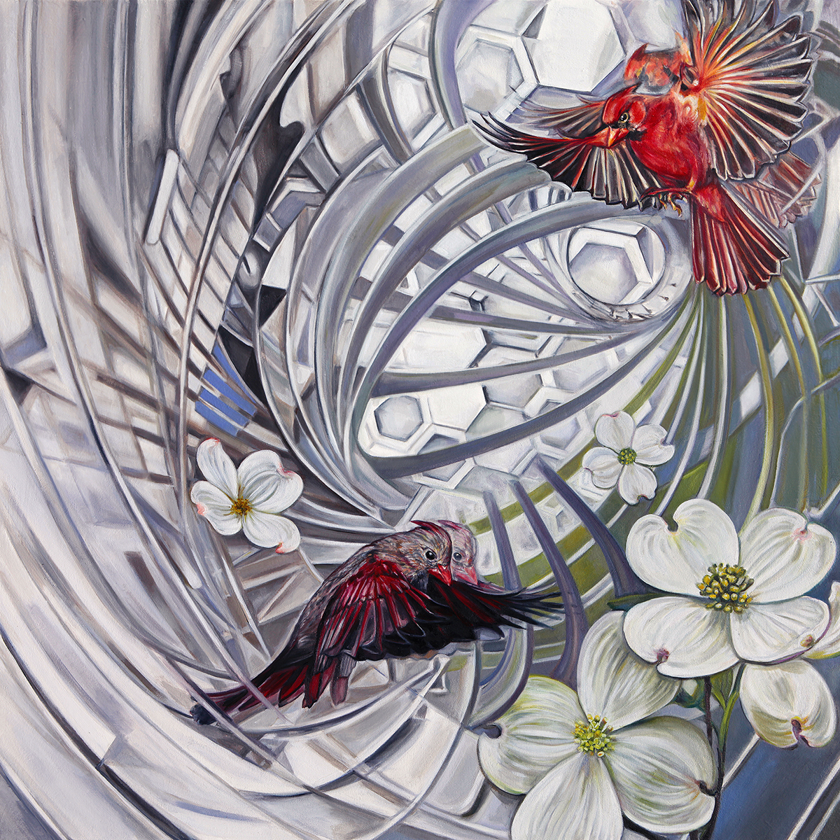 Spring — painting by Michele Aitchison