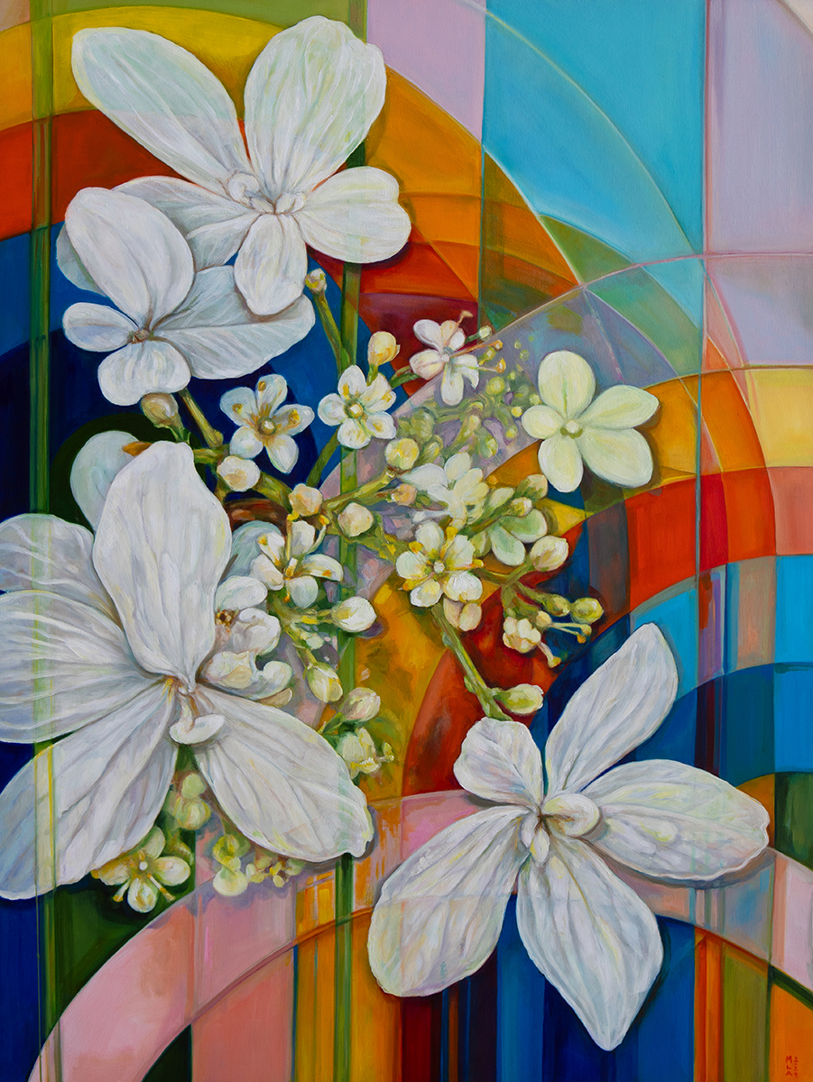Emerging Buds — original painting by Michele Aitchison