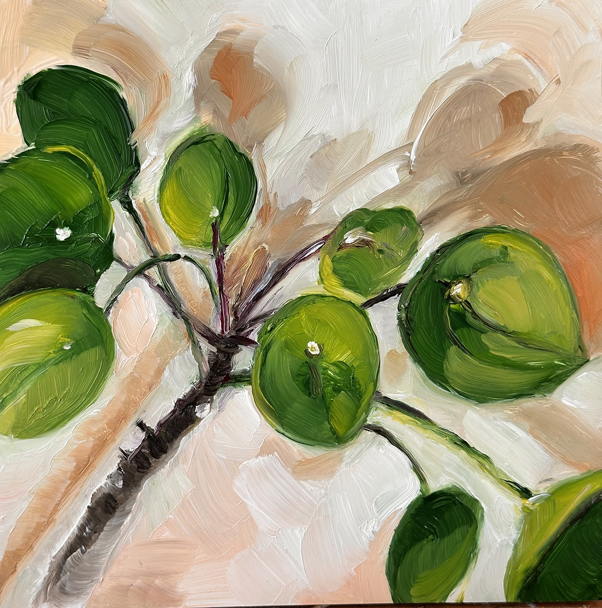 Pleas — Strada painting by Michele Aitchison